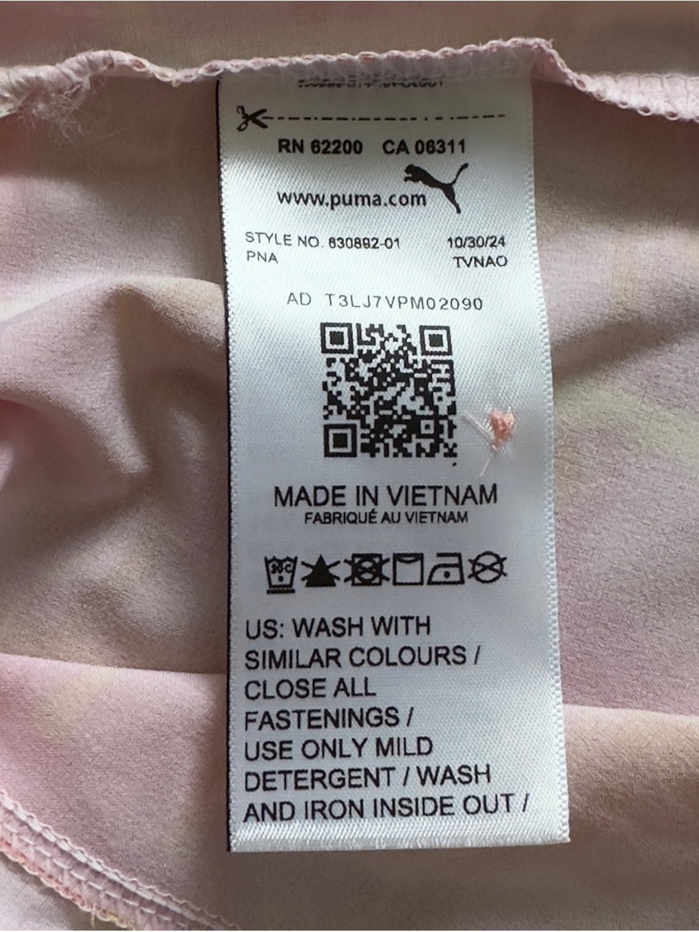 NWT Puma X Dani Dazey Pink Fruit Women’s Golf Dress - Picture 9 of 12